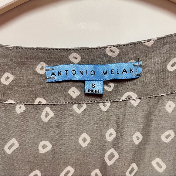 Antonio Melani Embroidered Ombré Tunic Dress/Swim Cover Cotton Size Small - Picture 14 of 14